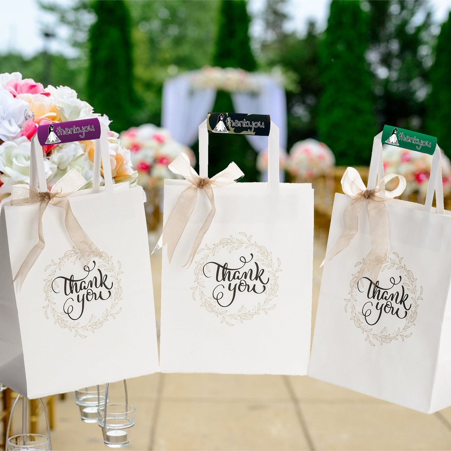 Regal Couple Thank You Grip - 50 Pack