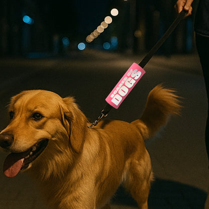 HI-VIS SCARED of DOGS Grip