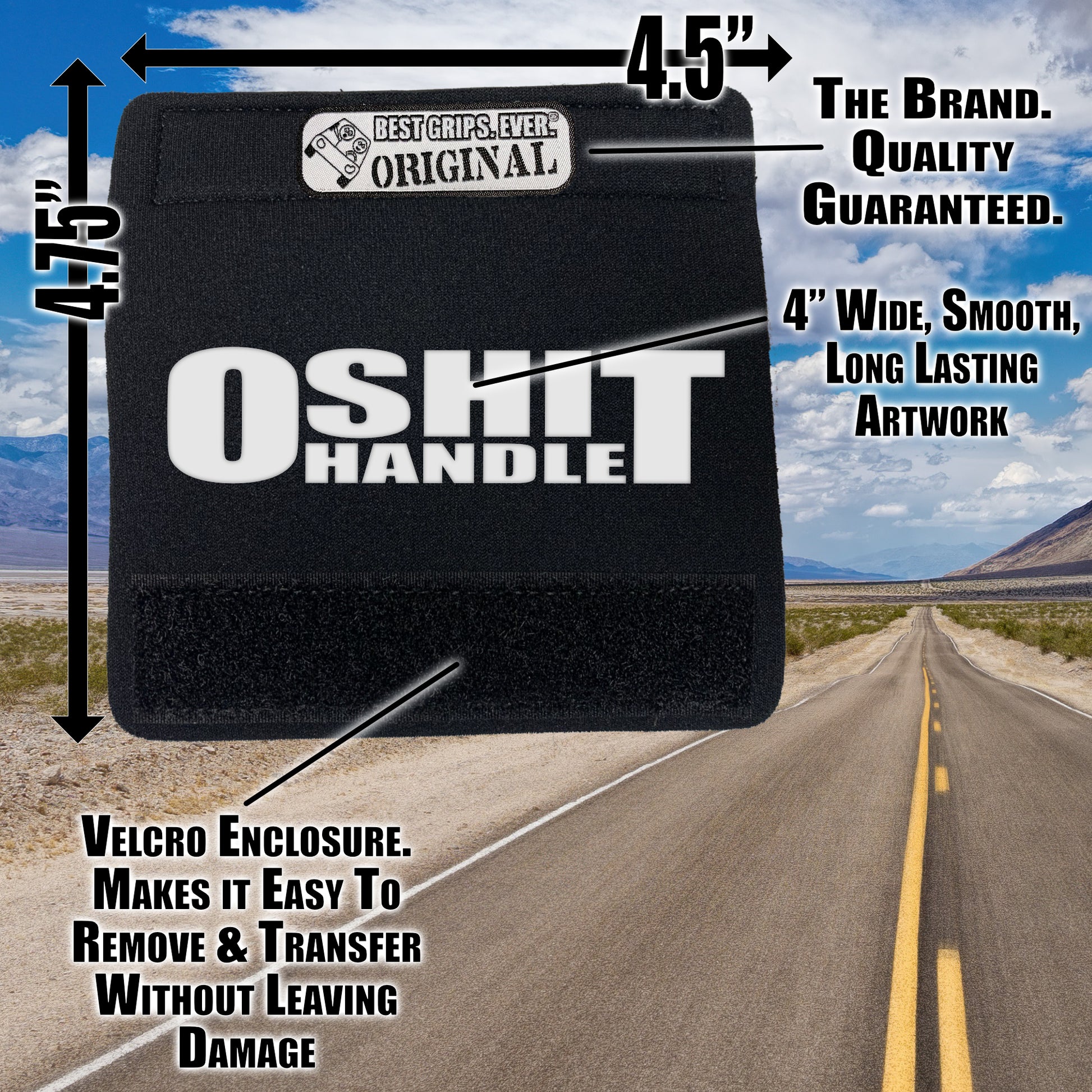 The O Shit Handle® by BEST GRIPS. EVER.¨