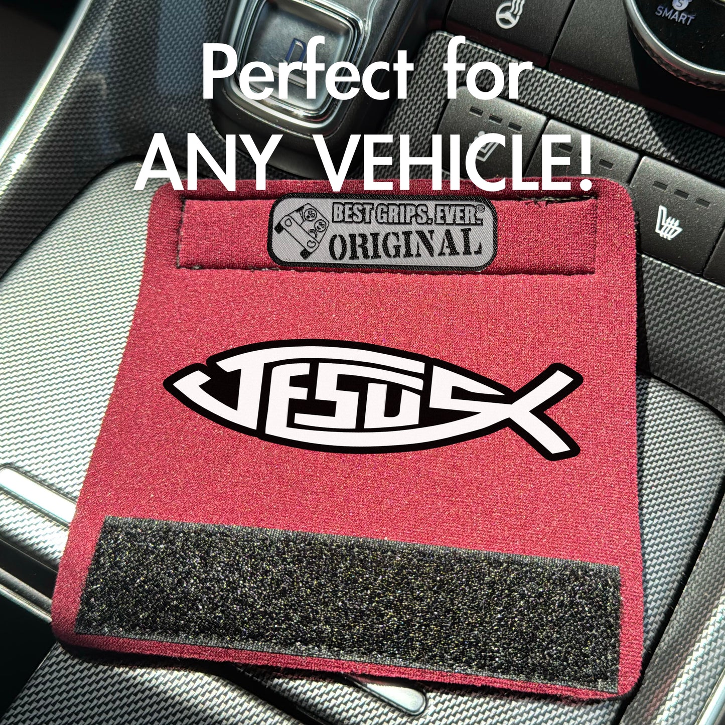 The Jesus Fish Grip.