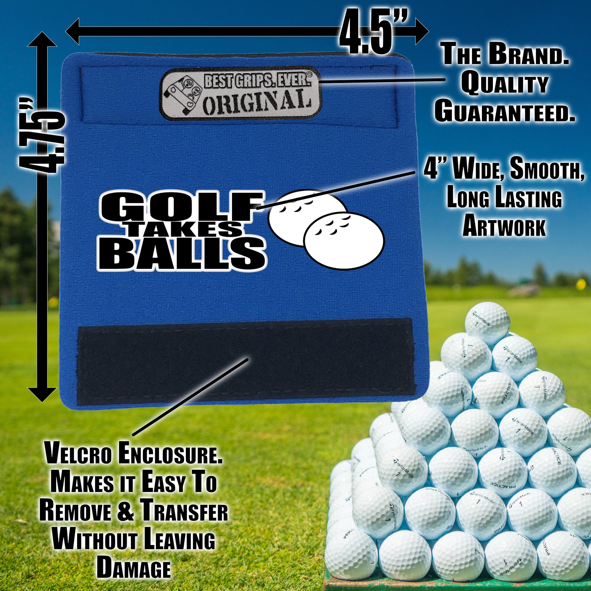 Golf Takes Balls Grip by BEST GRIPS. EVER.®