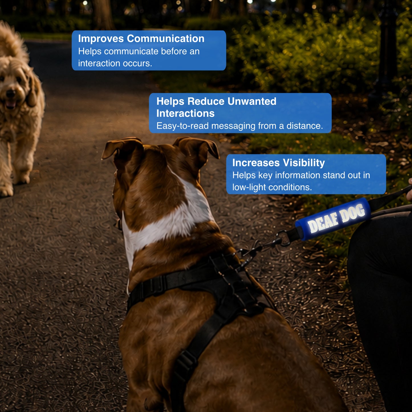 HI-VIS Deaf Dog Sleeve