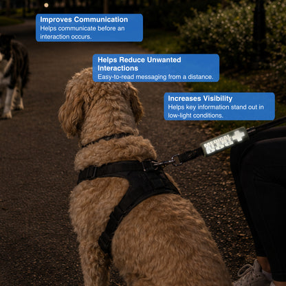 HI-VIS Medical Alert Dog Sleeve