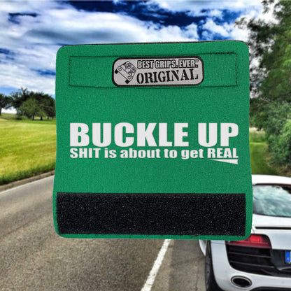 BEST GRIPS. EVER.® handle grip featuring The Buckle Up Grip., designed for comfort and everyday use.