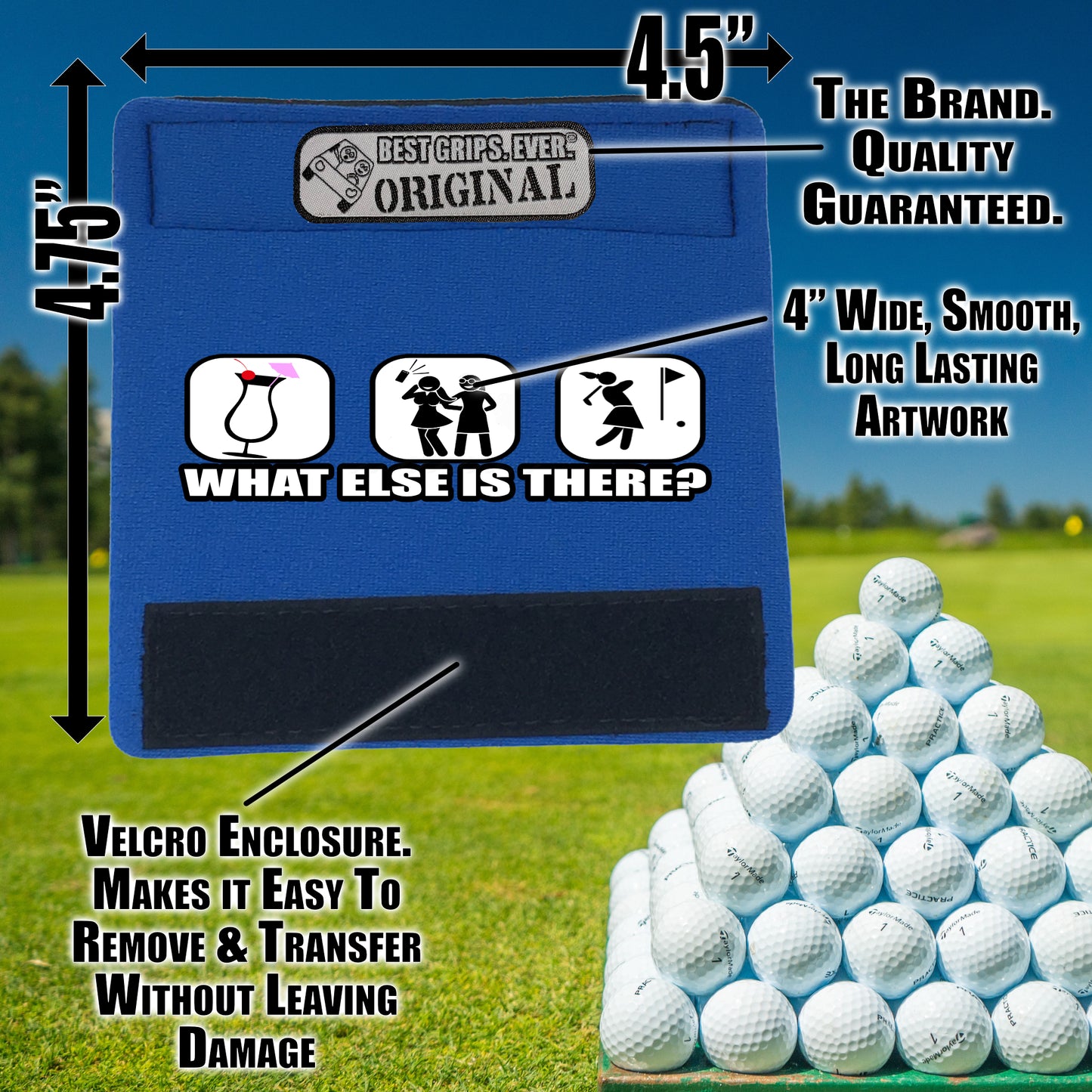 Golf & Cocktails Grip by BEST GRIPS. EVER.¨