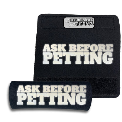 HI-VIS Ask Before Petting Sleeve