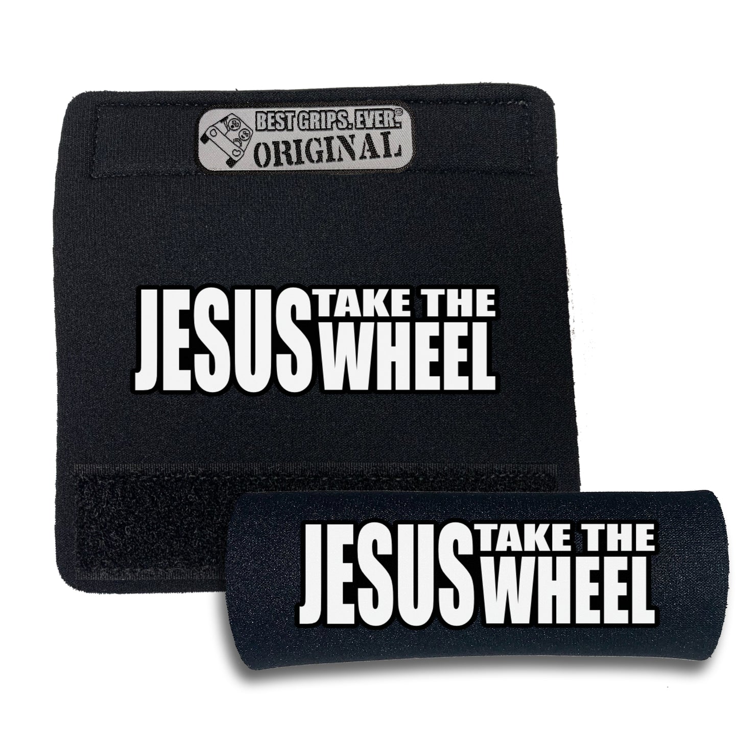 The Jesus Take the Wheel Grip.
