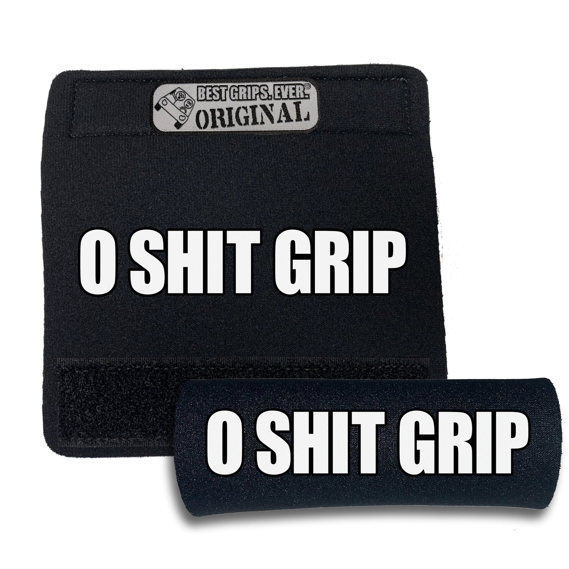BEST GRIPS. EVER.® handle grip in black featuring The O Shit Grip® 2-Pack!, designed for comfort and everyday use.