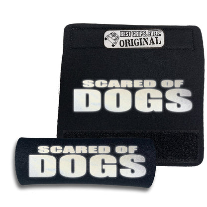 HI-VIS SCARED of DOGS Grip (Case of 24)