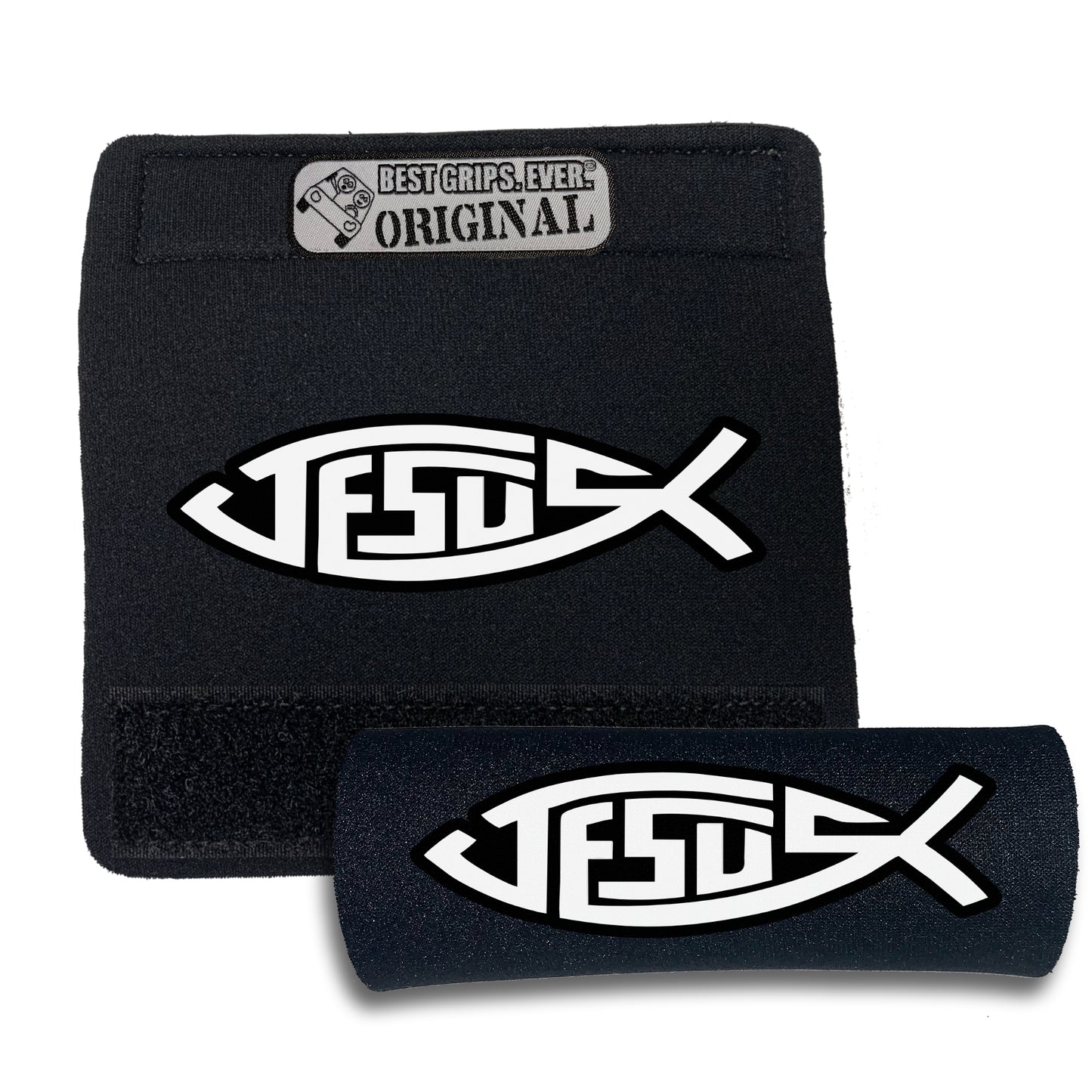 The Jesus Fish Grip.