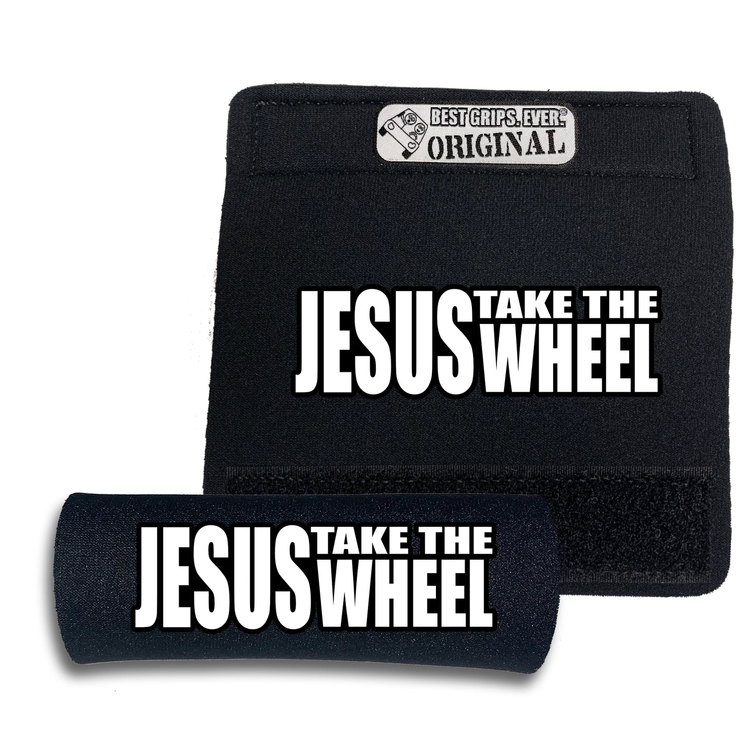 The Jesus Take the Wheel Grip.