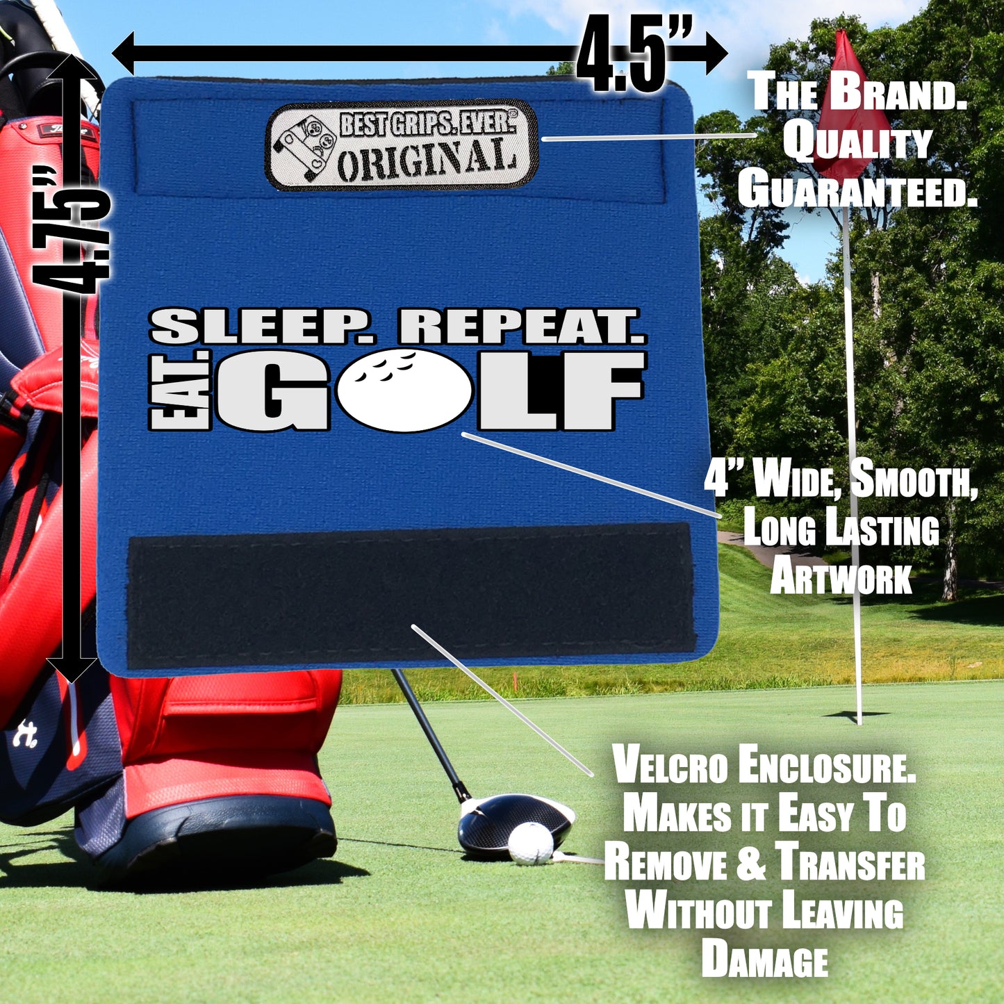 Eat. Sleep. Golf. Repeat. Grip