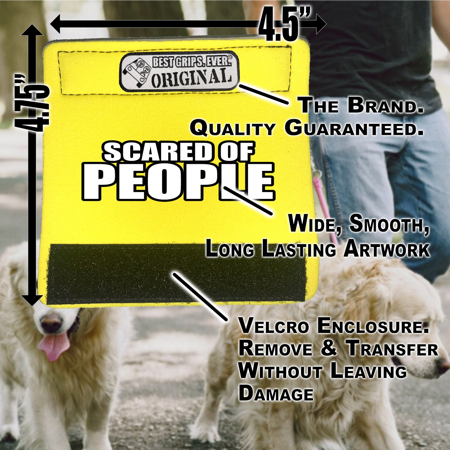 SCARED OF PEOPLE Grip