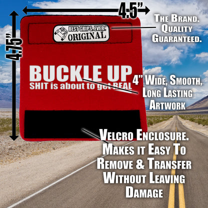 BEST GRIPS. EVER.® handle grip featuring The Buckle Up Grip., designed for comfort and everyday use.