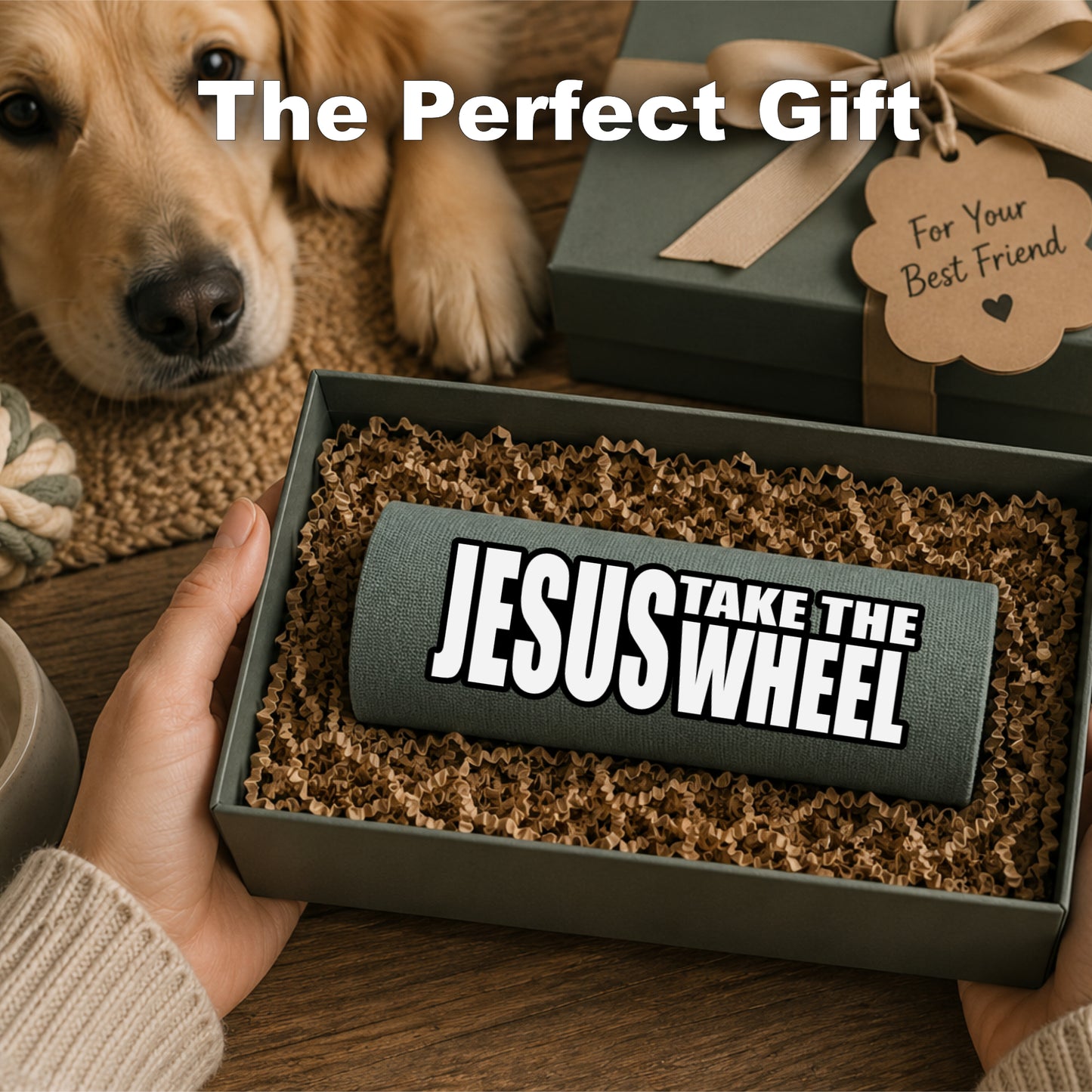 The Jesus Take the Wheel Grip.