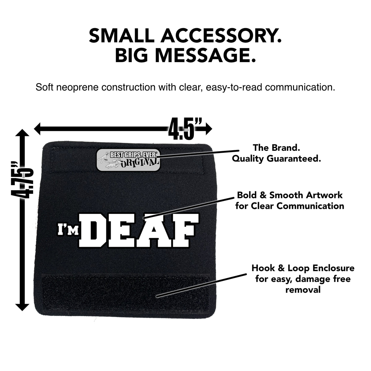 I'M DEAF Sleeve