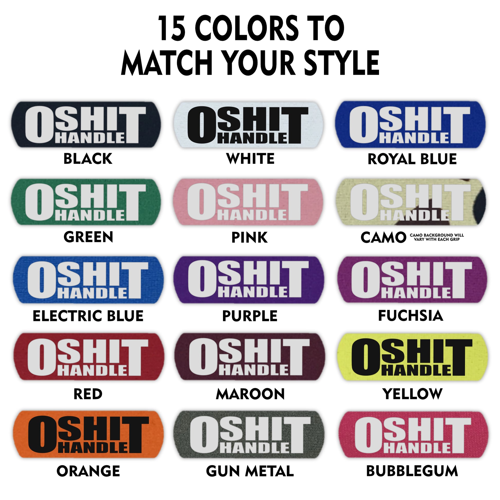 The O Shit Handle® by BEST GRIPS. EVER.¨