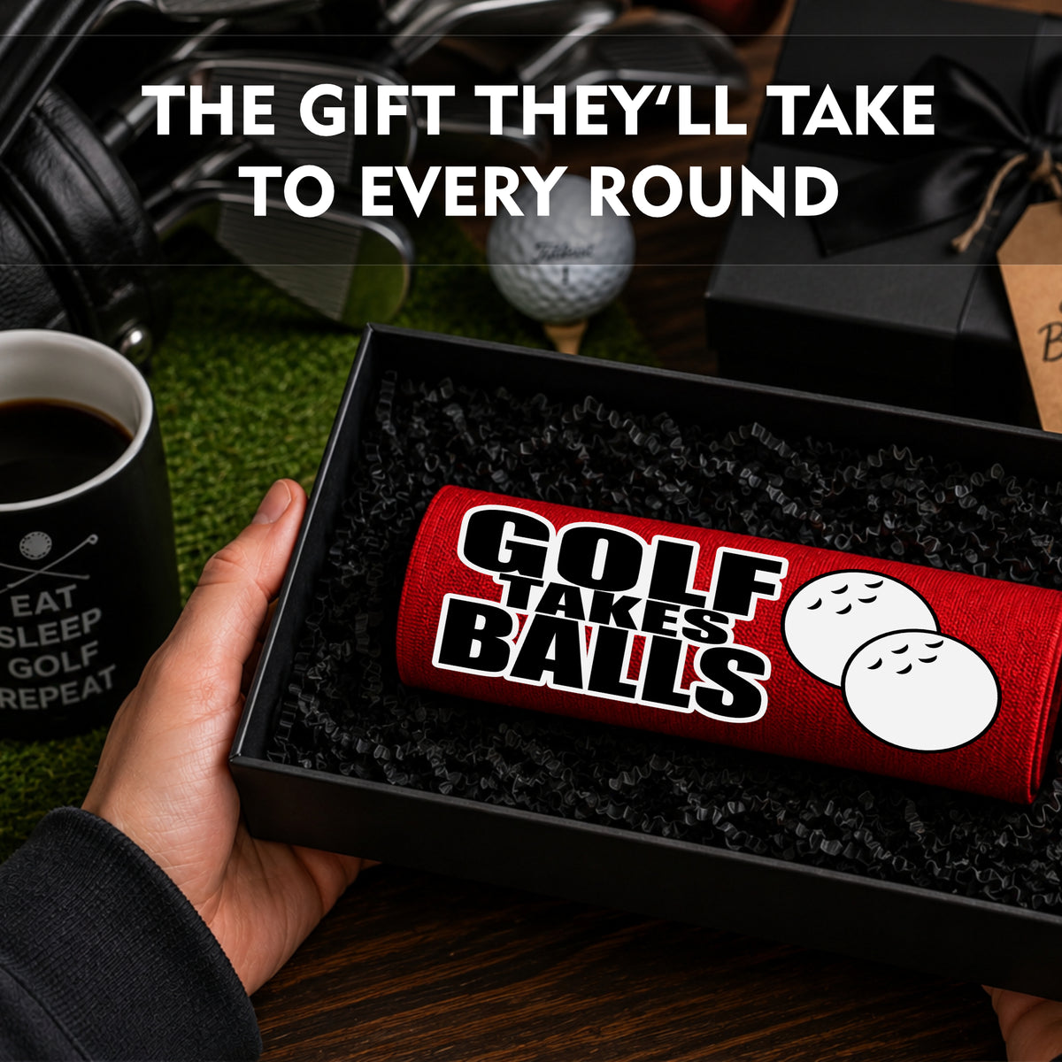 Golf Takes Balls Grip