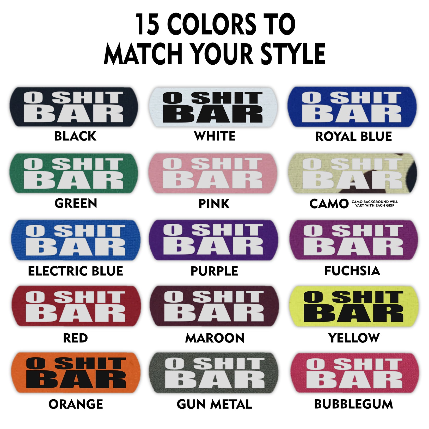 The O Shit Bar® by BEST GRIPS. EVER.¨