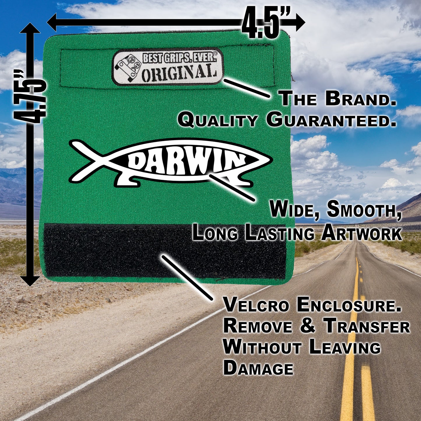 The Darwin Fish Grip