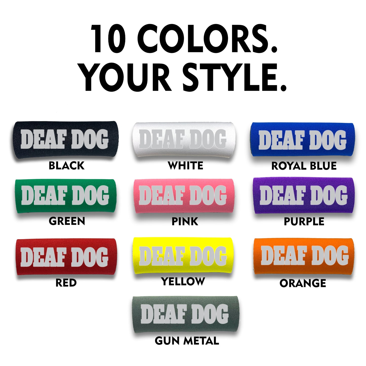 REFLECTIVE Deaf Dog
