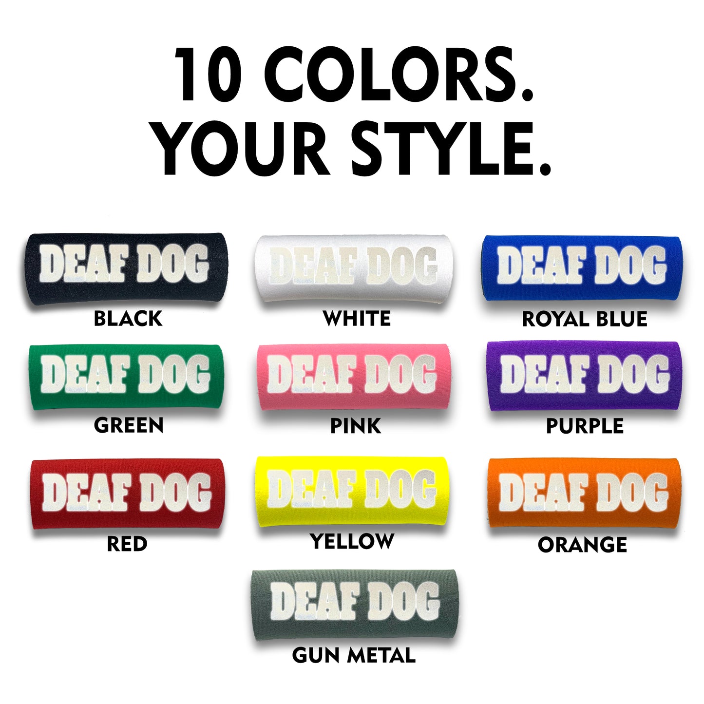 HI-VIS Deaf Dog Sleeve