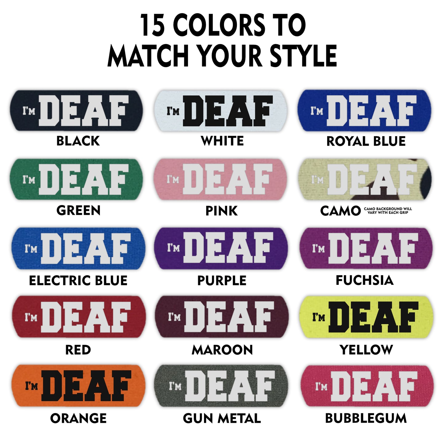 I'M DEAF Grip