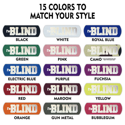 HI-VIS I'm BLIND Grip (25 Units)