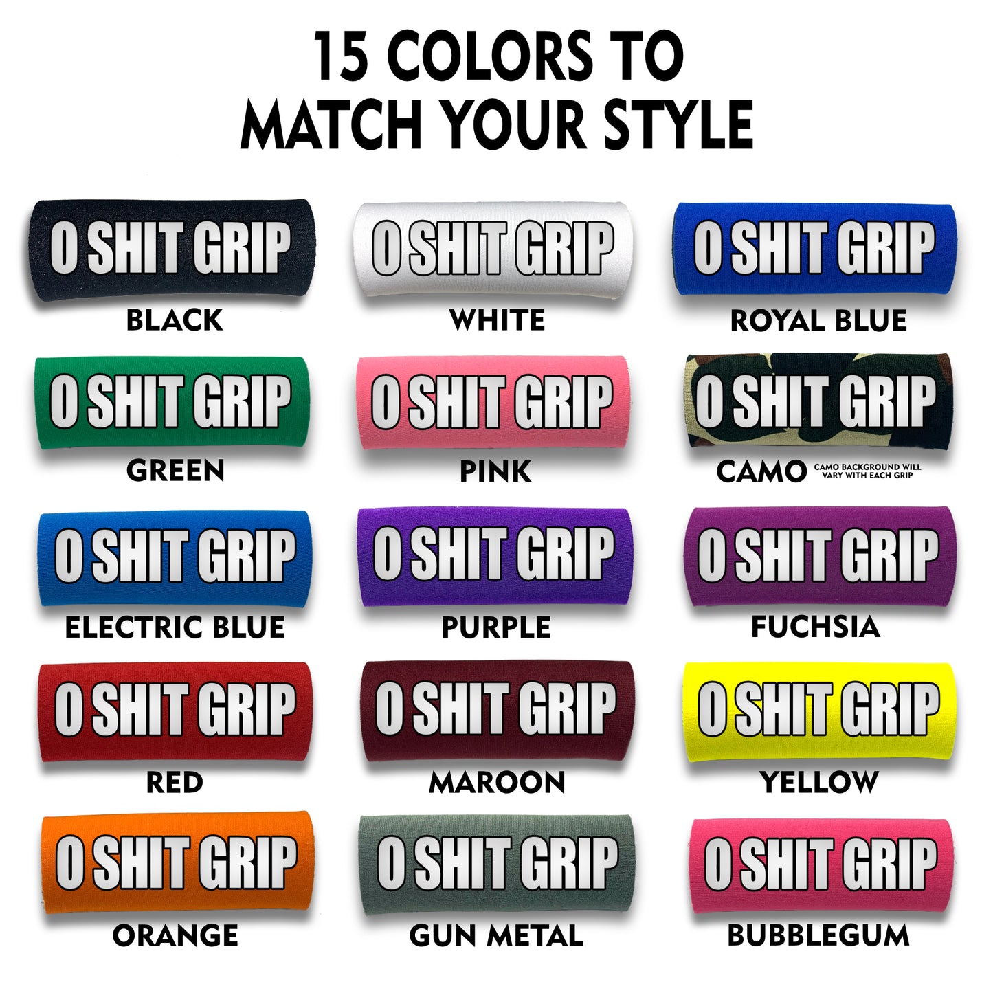 BEST GRIPS. EVER.® handle grip featuring The O Shit Grip® 2-Pack!, designed for comfort and everyday use.