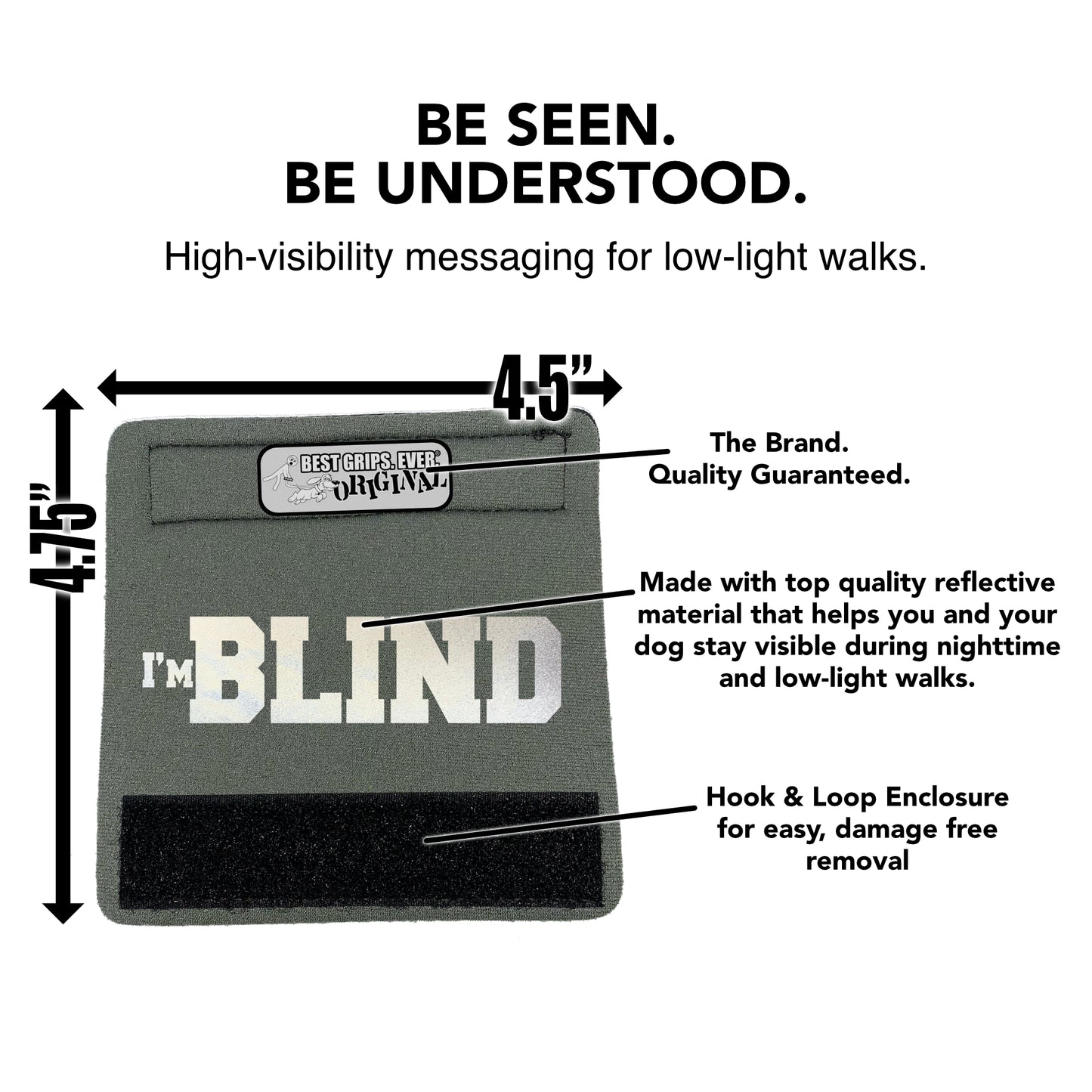 HI-VIS I'm BLIND Sleeve