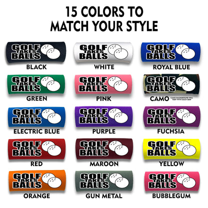 BEST GRIPS. EVER.® handle grip featuring Golf Takes Balls Grip, designed for comfort and everyday use.