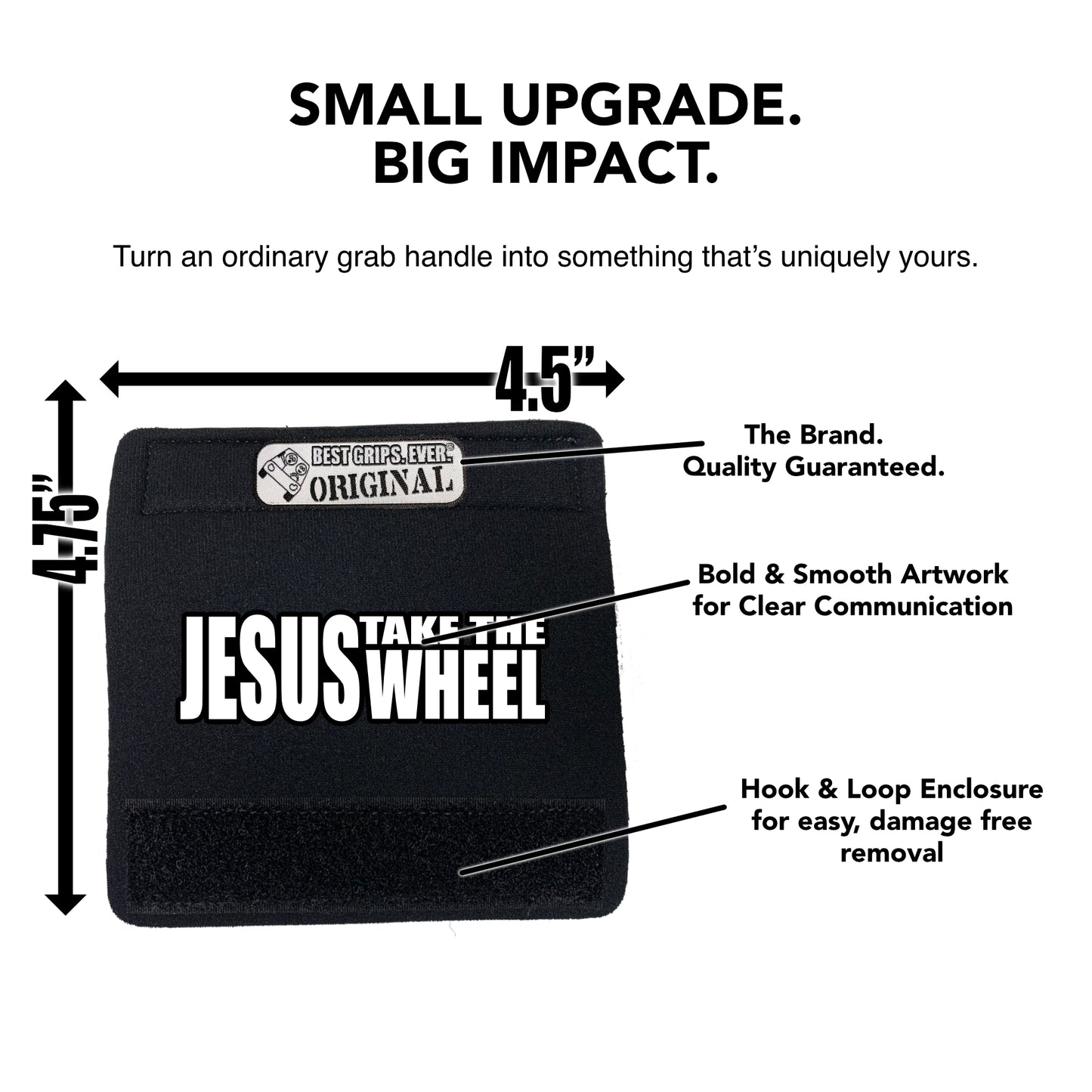 The Jesus Take the Wheel Grip.