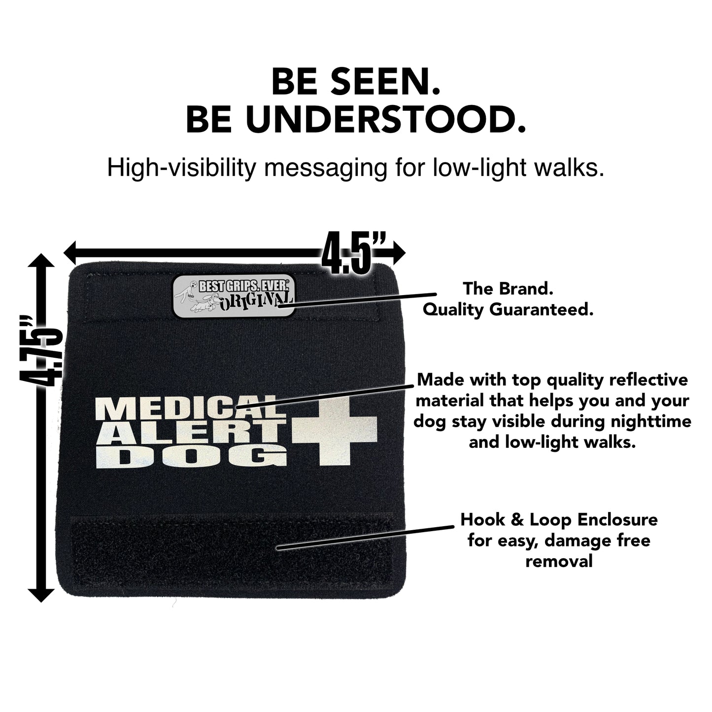 HI-VIS Medical Alert Dog Sleeve