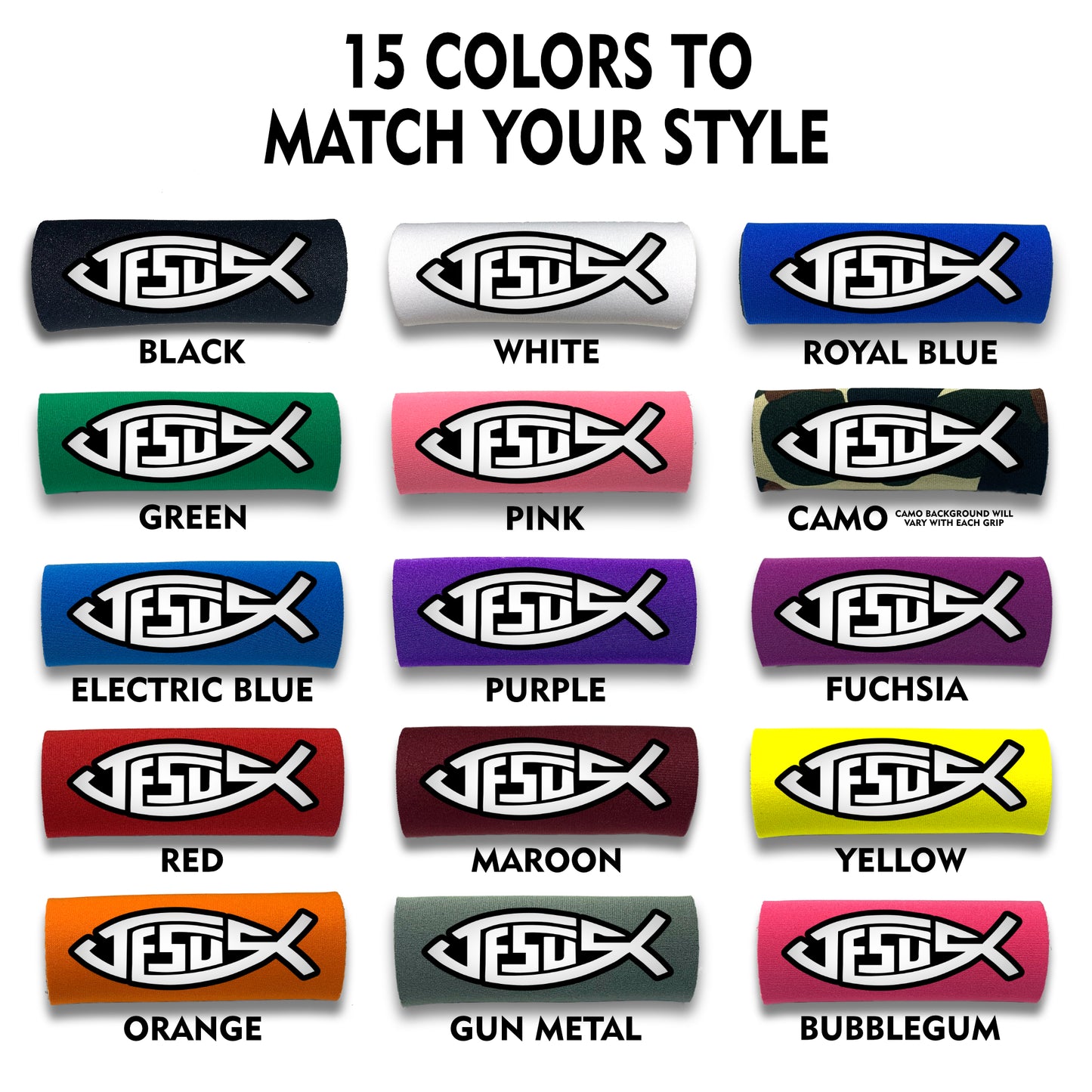 The Jesus Fish Grip.