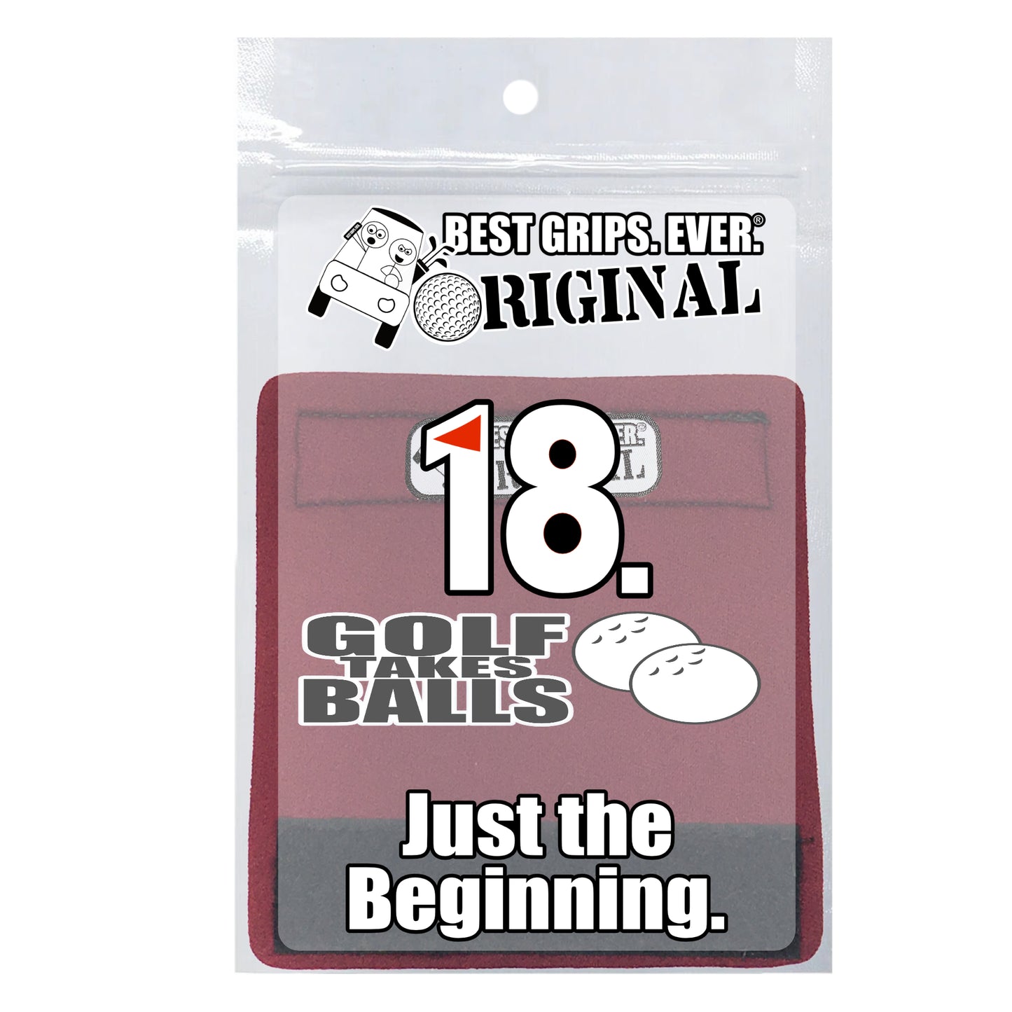 BEST GRIPS. EVER.® handle grip featuring Golf Takes Balls Grip, designed for comfort and everyday use.
