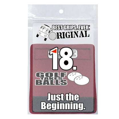 BEST GRIPS. EVER.® handle grip featuring Golf Takes Balls Grip, designed for comfort and everyday use.