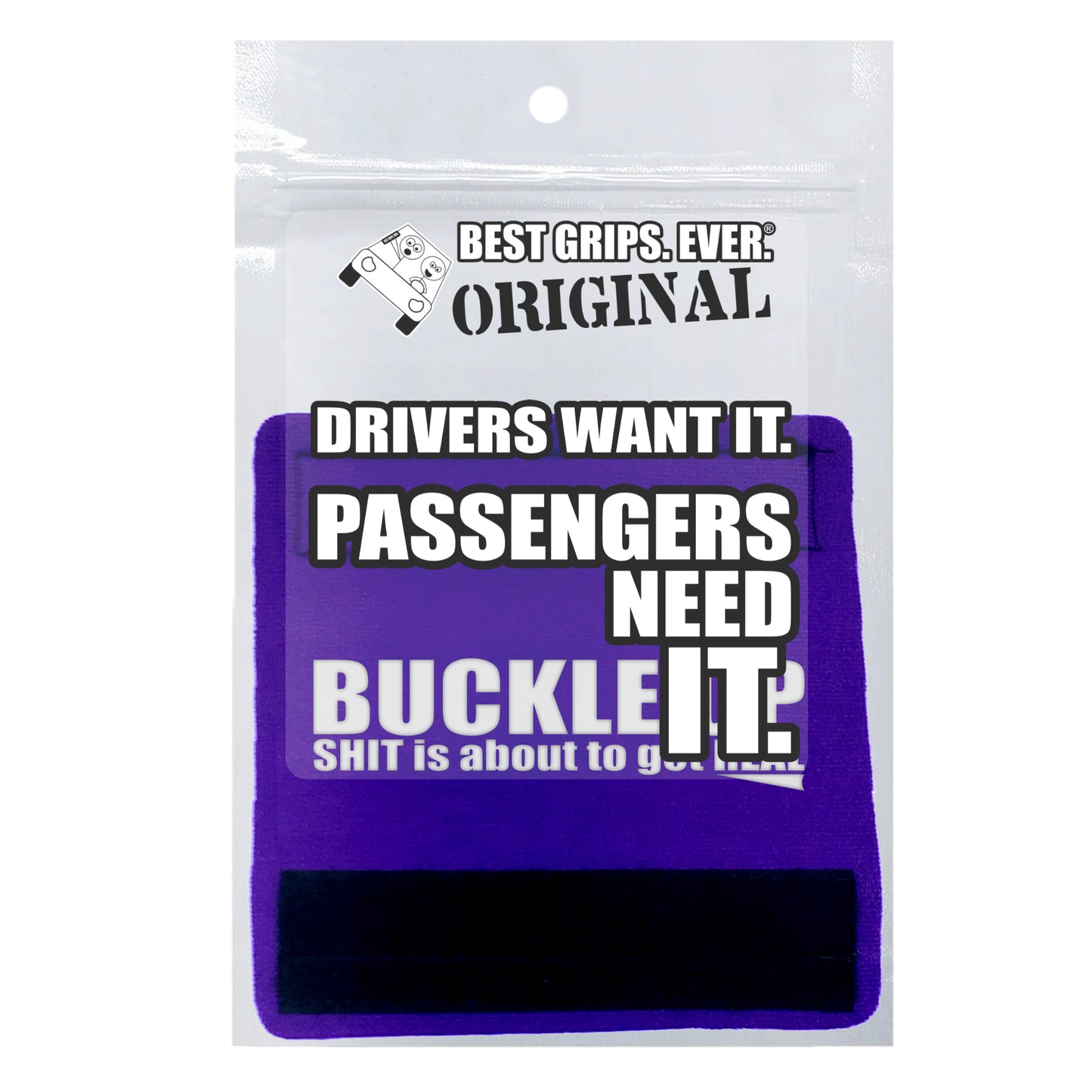 BEST GRIPS. EVER.® handle grip featuring The Buckle Up Grip., designed for comfort and everyday use.