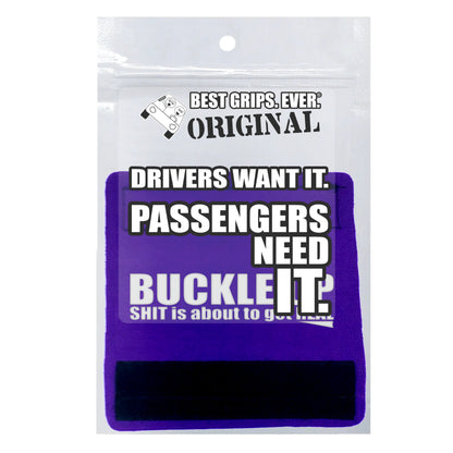 BEST GRIPS. EVER.® handle grip featuring The Buckle Up Grip., designed for comfort and everyday use.