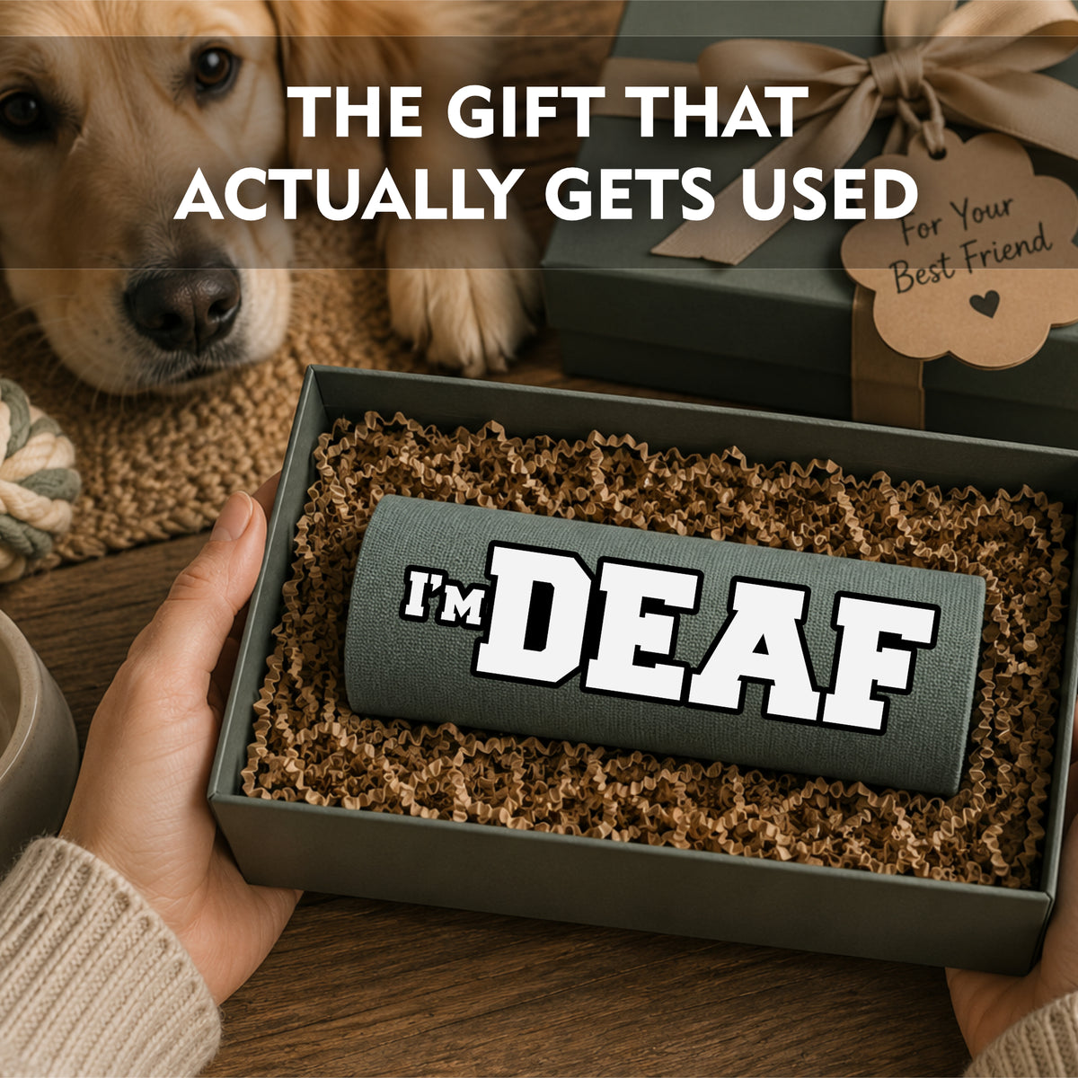 I'M DEAF Sleeve