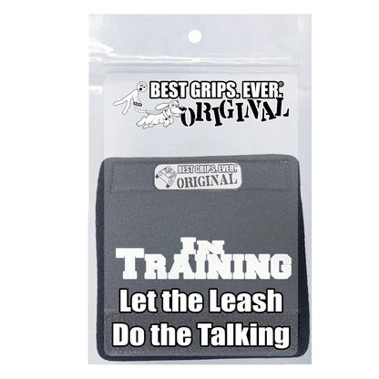 BEST GRIPS. EVER.® leash grip featuring HI-VIS IN TRAINING Grip, designed to improve comfort, control, and safety during dog walks.