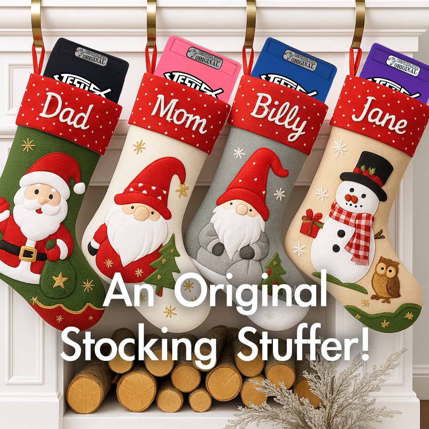 The Jesus Fish Grip.