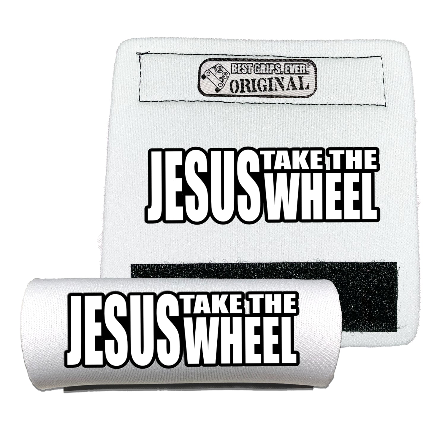 The Jesus Take the Wheel Grip.