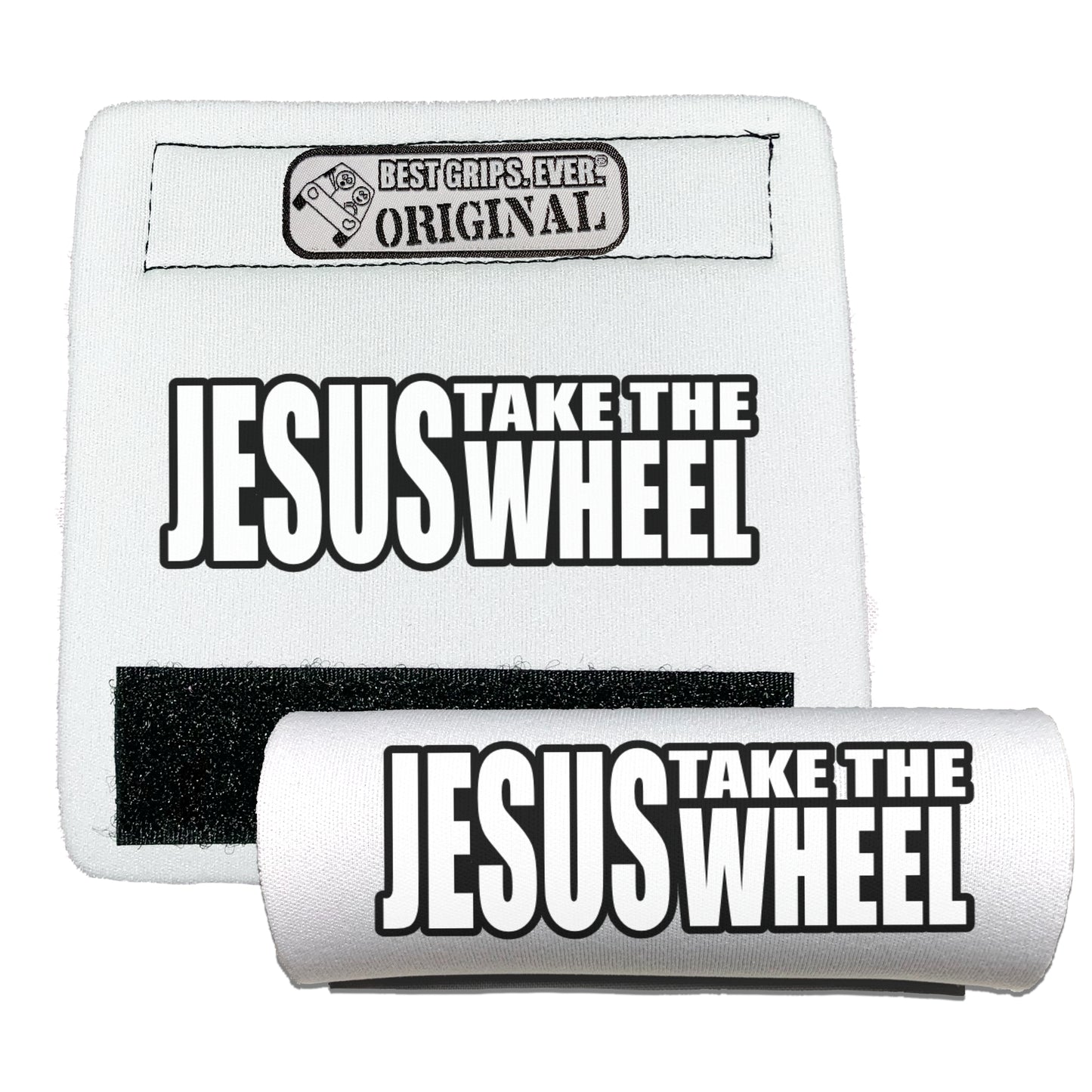 The Jesus Take the Wheel Grip.