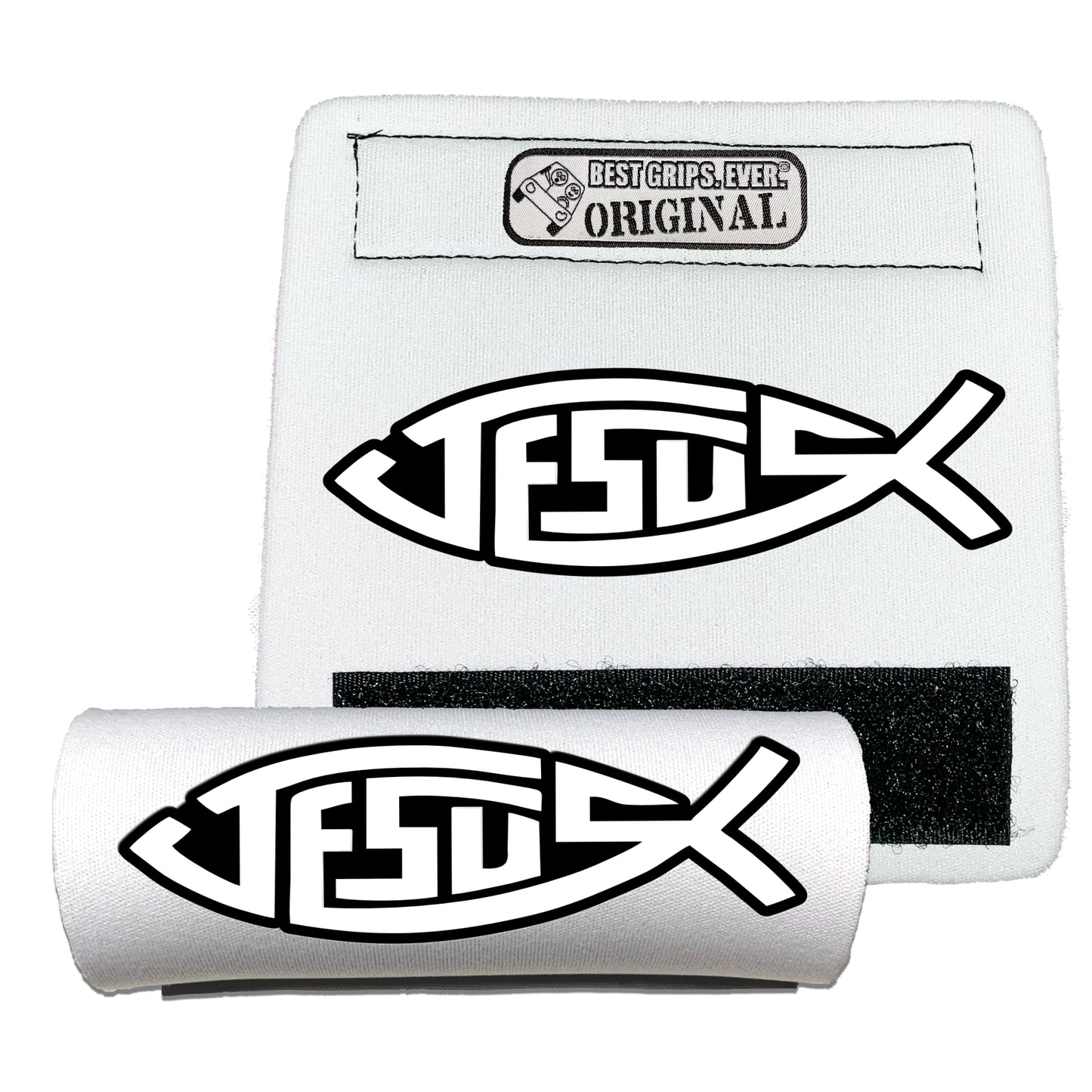 The Jesus Fish Grip.