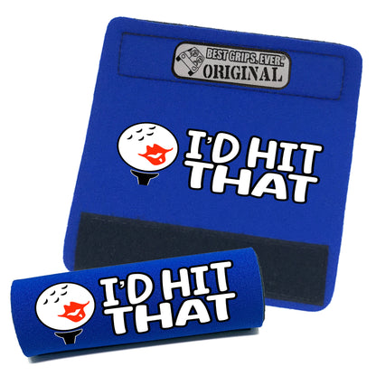 BEST GRIPS. EVER.® handle grip in royal blue featuring Hit That Grip, designed for comfort and everyday use.