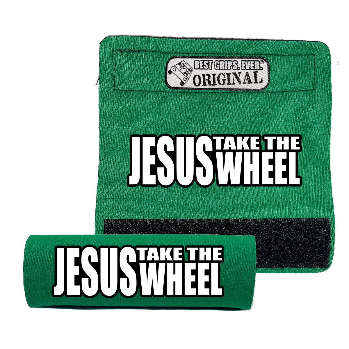 The Jesus Take the Wheel Grip.
