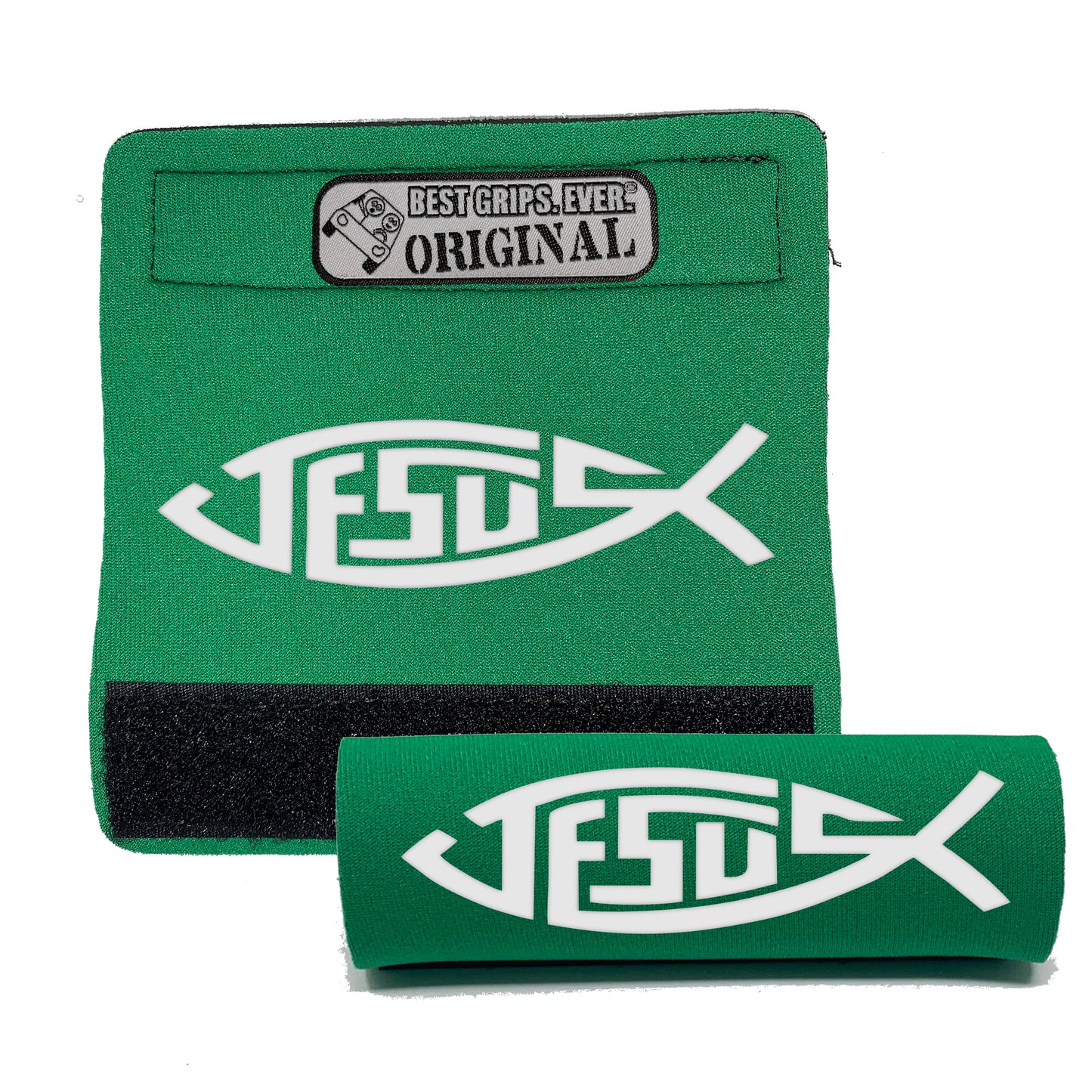 The Jesus Fish Grip. by BEST GRIPS. EVER.¨