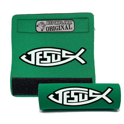 The Jesus Fish Grip.