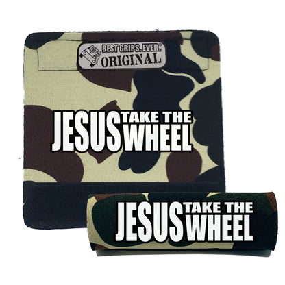 The Jesus Take the Wheel Grip.