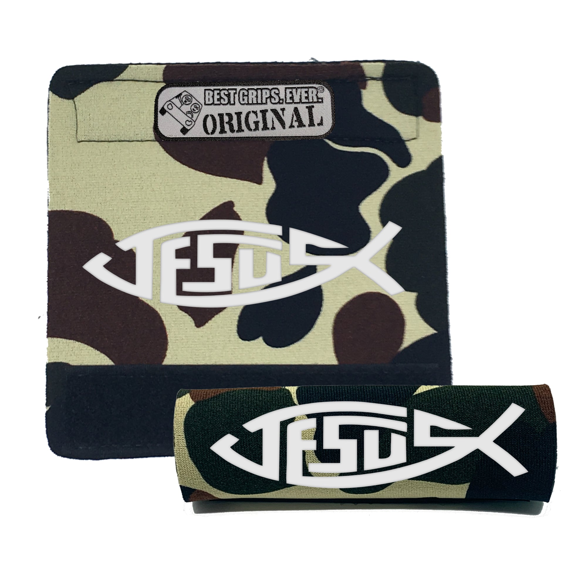 The Jesus Fish Grip. by BEST GRIPS. EVER.¨